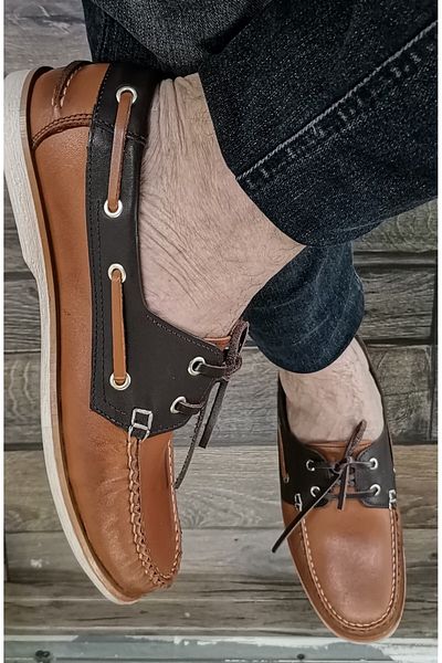 Everest Pantofi casual cu șireturi din piele naturală cu talpă termică