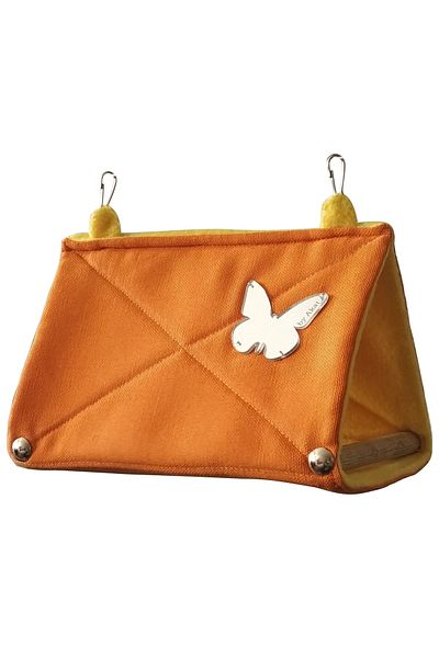 Akat Cosy Pretty Budgie Sleeping Hammock (orange)