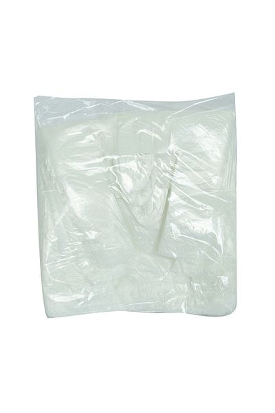 LokmanAVM Economical Small Size Athlete Raspberry Bag 38x22 Cm Thin White 250 Pieces 1 Pack