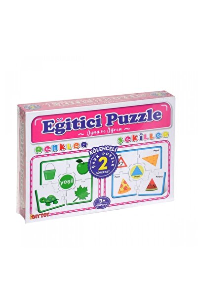 Diytoy Dıytoy Wheel Puzzle - Tan Group 7194, Colors Category