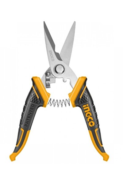 Ingco Hes0187 Electrician Scissors Stainless Steel 7"178mm
