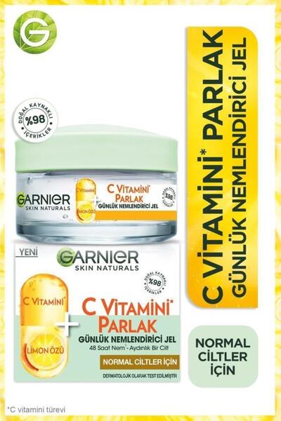 Garnier C Vitamini Parlak Günlük Nemlendirici Jel 50 Ml