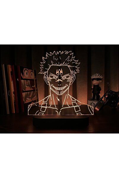 PETRADESIGN Jujutsu Kaisen - Sukuna Anime Masa Lambası