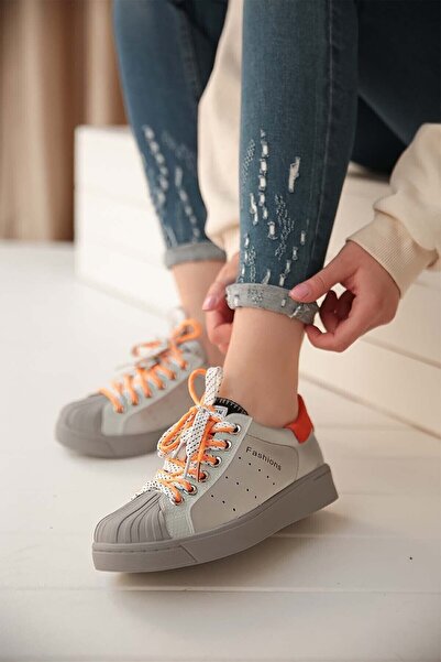 Efal Shoes Pantofi de damă, gri ocazional, cu șireturi, colorați Guja