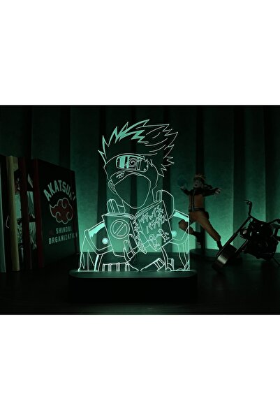 PETRADESIGN Naruto Kakashi Hatake Anime Masa Lambası
