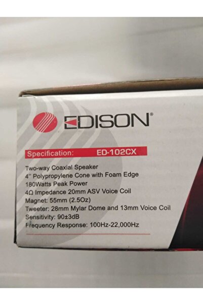 Edison Oto Ses Yüksek Kalite