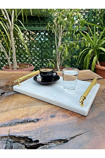 MOBU CONCEPT Mermer Sunum Tabağı Şarküteri Tabağı