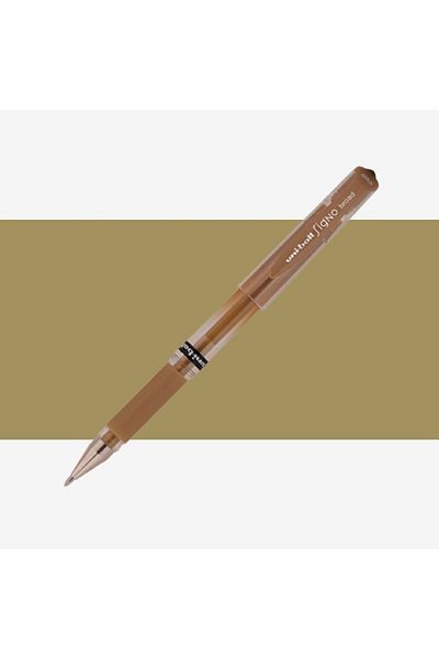 UNİ-BALL Um-153 Signo Broad 1.0 Signature Pen Gold