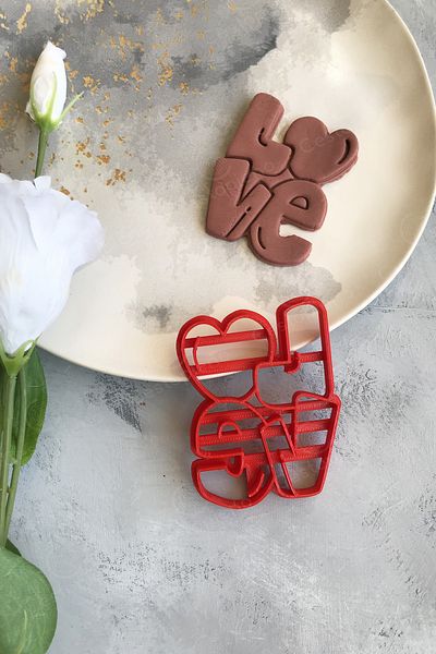 CESTOPİENO Heart Love Cookie Mold