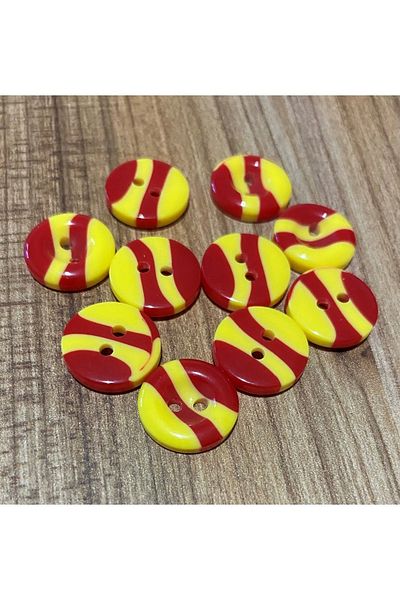 Öztürk Fan Baby Button. 1.5cm Pack of 6.