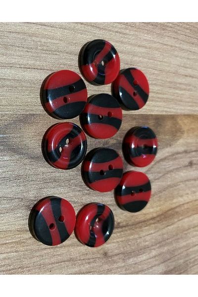 Öztürk Fan Baby Button. 1.5cm Pack of 6.