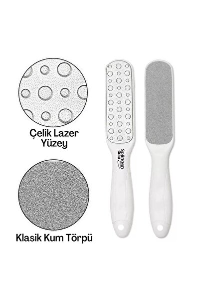 Grau Profesyonel Solingen Paslanmaz Çelik Lazer Topuk Ve Ayak Törpüsü