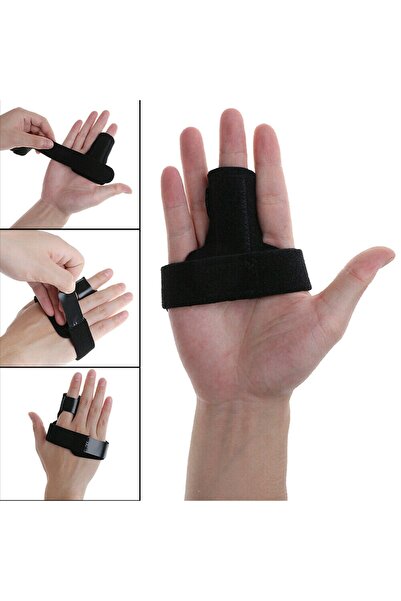 BELLFLEKSS جبيرة تثبيت الإصبع 2 مشغلات (إصبع واحد)