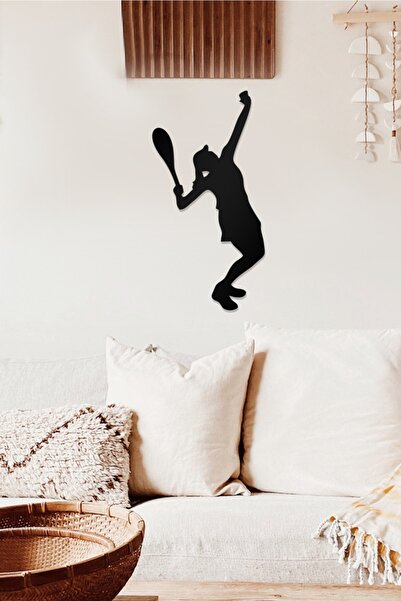 AHWALL Διακοσμητικό ξύλινο ζωγραφικό με θέμα το τένις