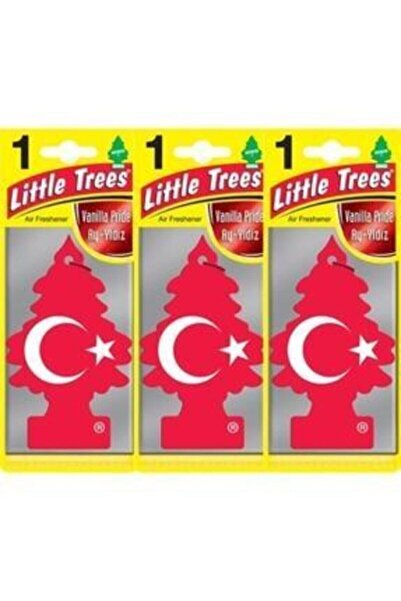 Little Trees Car Freshener Türk Bayrağı 3 Adet
