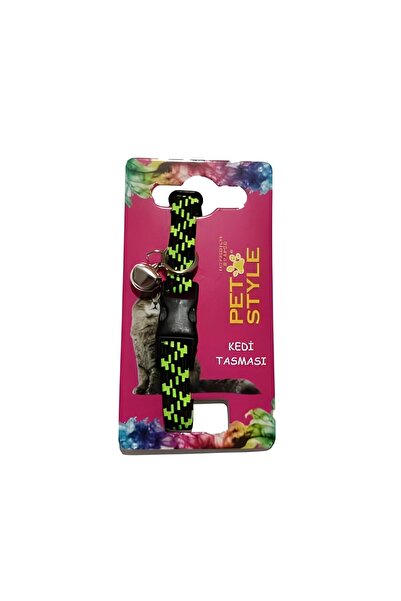Pet Style Kedi Tasması Yumuşak Doku Zilli (çan) 1 Adet