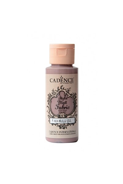 Cadence Sytle Matt Kumaş Boyası 59ml F-614 Küllü Gül
