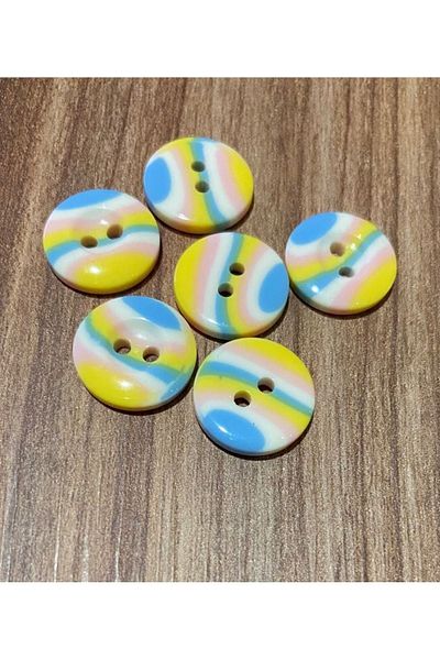 Öztürk Baby Grain Button. 1.5cm 6 Pack
