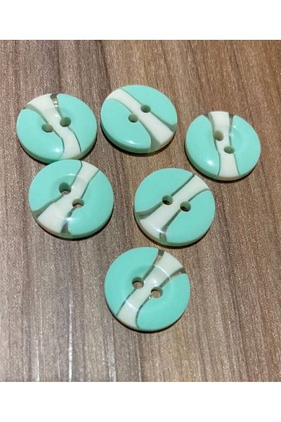 Öztürk Baby Grain Button. 1.5cm 6 Pack