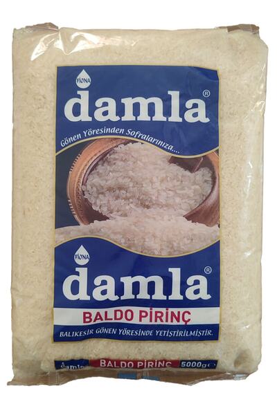 Damla Baldo Pirinç 5 Kg