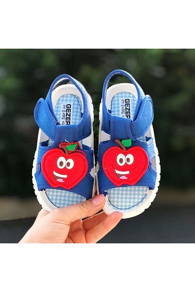 Pandalina Sandale pentru copii cu velcro, pantofi pentru copii cu talpă anti-alunecare, sandale pentru bebeluși