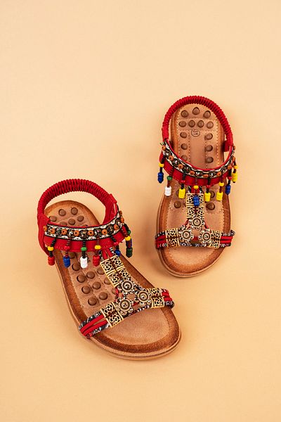 Khayt Детски сандали Princess Anatomical Ortoped Sole Fashion Stoned