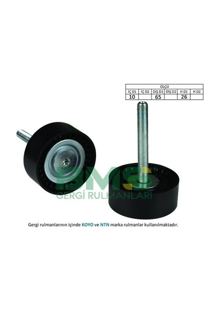 Prcknt - Alternatör Gergi Rulmanı Doblo-fıorıno-lınea-nemo-bıpper-combo 1.3 Dmultijet 10