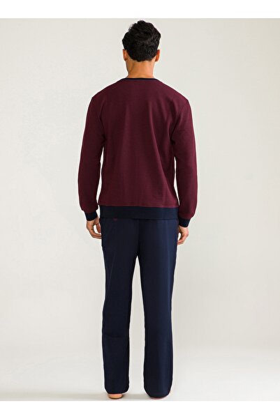 D'S Damat Burgundy Tracksuit Set