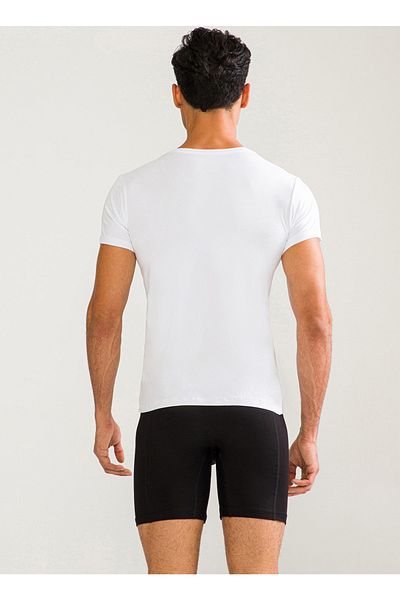 D'S Damat Tricou alb pentru bărbați