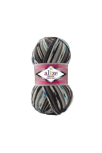 Alize Superwash Hand Knitting Thread Color No: 7650