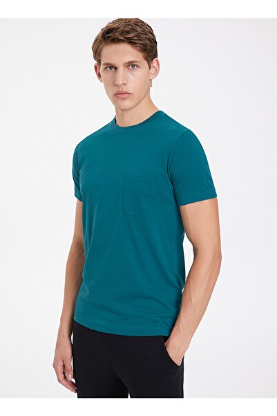 WESTMARK LONDON Tricou Turquoise Essentials W Buzunar pentru bărbați
