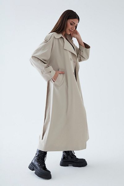 SahraAfra Creed Trench Coat
