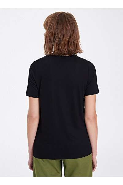 WESTMARK LONDON Women's Black Essentials Crew Neck Loose T-Shirt
