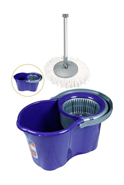 Spin Mop Klasik 19 Litre Döner Başlıklı Temizlik Seti
