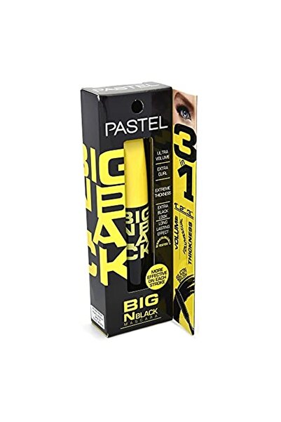 Pastel Big N Black Maskara 12 Ml + Tekli Far Hediye