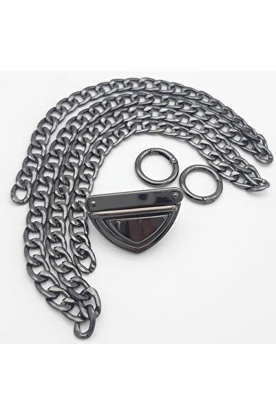 angel çanta aksesuar Комплект верижки със средна дебелина, цвят пушек, № 57