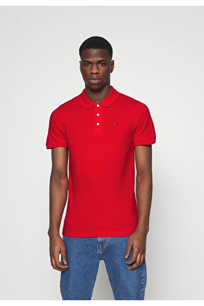 Tommy Hilfiger Polo T-shirt - Red - Regular fit
