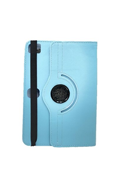 Hometech Alfa 8rx Kılıf Dönebilen Standlı Kancalı Kamera Yeri Uyumlu Tablet Kılıfı