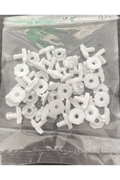 Özgür Plastik TAYEM Opritor pentru cornișă pentru perdele (50 bucăți)