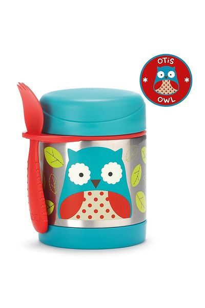 Skip Hop Stainless Steel Zoo Thermos - 325 ml Owl
