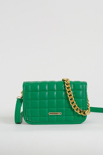 Çantacımstore Women's Chain Quilted Bag Green 0424