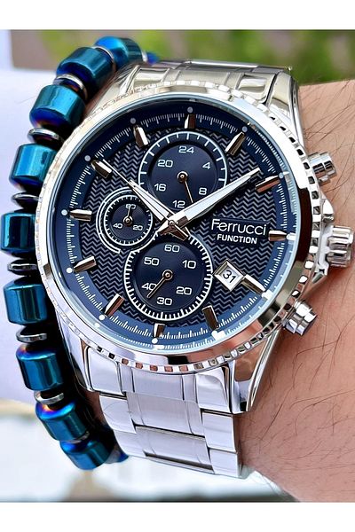Ferrucci Men's Wristwatch + Bracelet