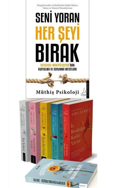 Destek Yayınları Esra Ezmeci 5 Kitap Defter + Seni Yoran Herşeyi Bırak