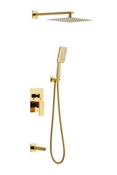 NSA 3 Yollu Gold Gömme Duş Sistemi