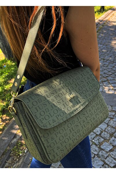 Just Polo 3 Compartment Hand and Shoulder Bag