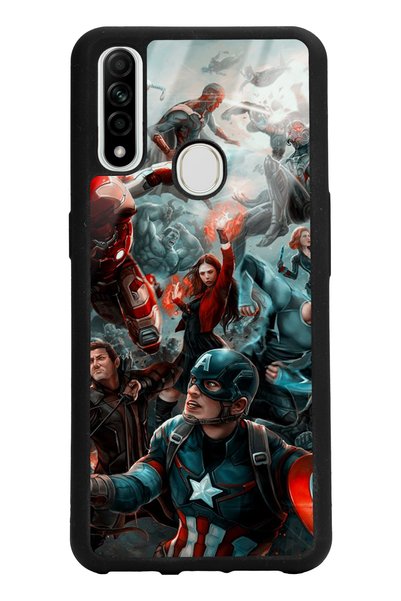 Spoyi Oppo A31 Avengers Ultron Design Glossy Phone Case