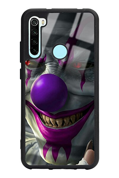 Spoyi Xiaomi Redmi Note 8  uyumlu Joker Tasarımlı Glossy Telefon Kılıfı