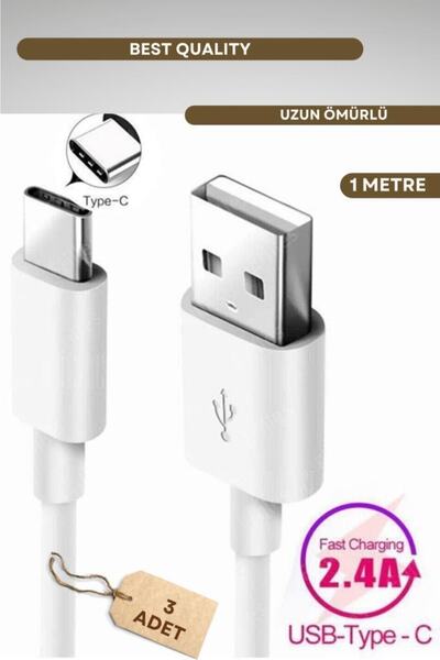 Genel Markalar 3 Adet Xiaomi Redmi Note 8 8 Pro 9 9 Pro 10 Pro Uyumlu Type C ...