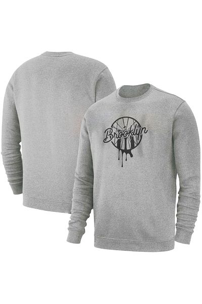 usateamfans Ανδρικό λευκό φούτερ Brooklyn Nets - Basic Model