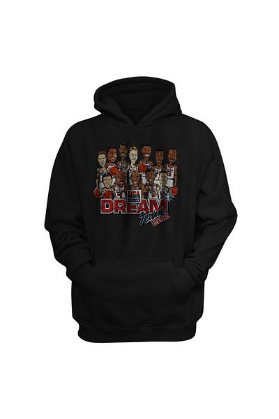 usateamfans Суичър с качулка Dream Team